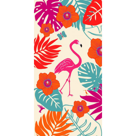 LINDY Drap de plage enfant 70x140cm en Microfibre - MAT