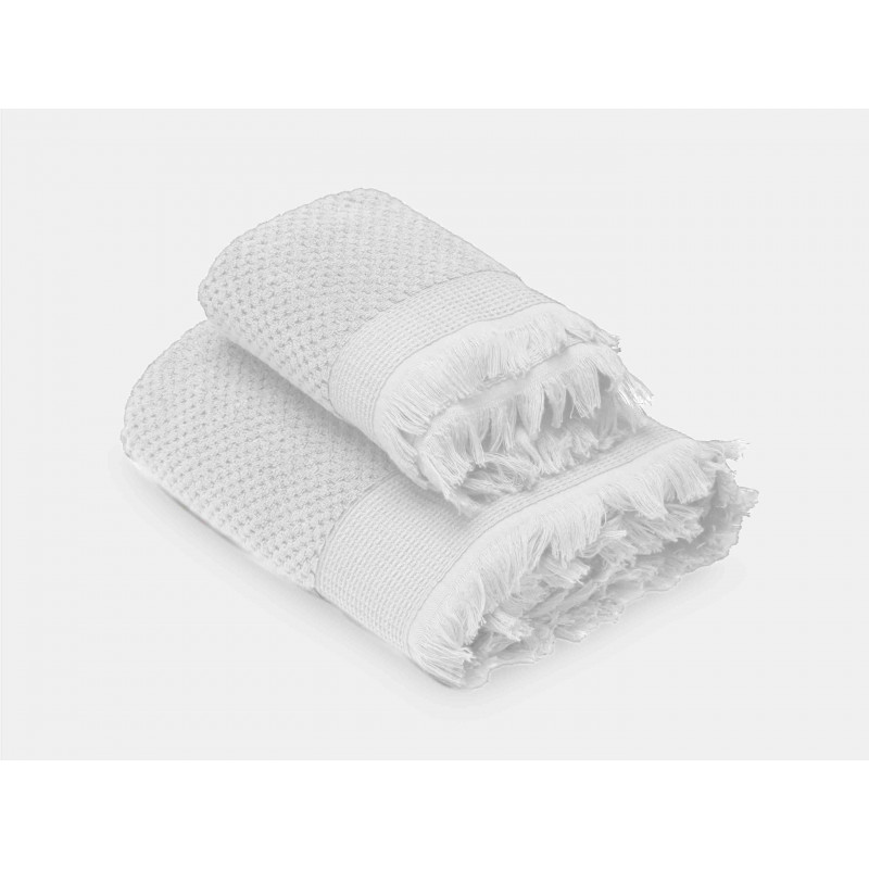 Thétys drap de bain 95x140 cm Jacquard 550gr/m2 en 100% coton de Vent du sud