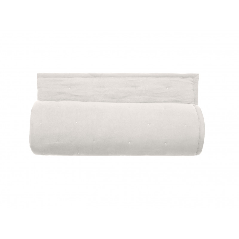 CÉLESTE Couvre lit et Plaid matelassés - Vent du sud - Linge Mat