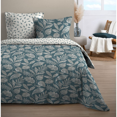 Gaëlle Parure de couette et de drap en 100% coton - Linge Mat