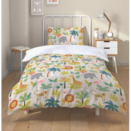Safari Parure de couette enfant - LingeMat