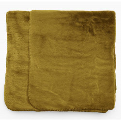 TANUKI Plaid effet Fausse fourrure - 520 gr/m2- Vent du Sud