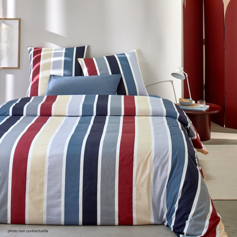 AGON Parure de couette 100% coton - Linge Mat