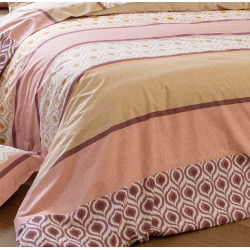 INOUK ROSE - Housse de couette  - Tradilinge - Linge Mat