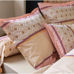 INOUK ROSE - Housse de couette  - Tradilinge - Linge Mat