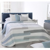 AILYN Bleu C.03 Couvre lit Jacquard de Reig Marti -  Linge MAT