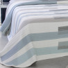 AILYN Bleu C.03 Couvre lit Jacquard de Reig Marti -  Linge MAT