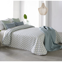 Collier Bleu C.03 Couvre lit Jacquard de Reig Marti -  Linge MAT