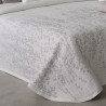 INDRA Gris C.08 Couvre lit Jacquard de Reig Marti -  Linge MAT