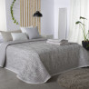 INDRA Gris C.08 Couvre lit Jacquard de Reig Marti -  Linge MAT