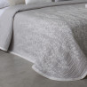 INDRA Gris C.08 Couvre lit Jacquard de Reig Marti -  Linge MAT