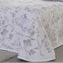JOPLIN Rose C.02 Couvre lit Jacquard de Reig Marti -  Linge MAT