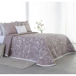 JOPLIN Rose C.02 Couvre lit Jacquard de Reig Marti -  Linge MAT