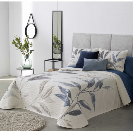 Lamar Bleu C.03 Couvre lit Jacquard de Reig Marti