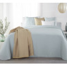 MALONE Bleu C.04 Couvre lit Jacquard de Reig Marti -  Linge MAT