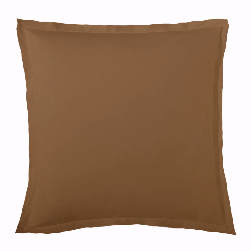 Taie d'oreiller et de traversin en SATIN de coton uni de Tradilinge - fabrication Française - Linge Mat