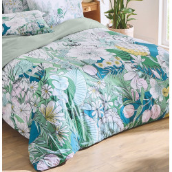 BALI Parure de lit Percale de coton - Tradilinge - Linge Mat