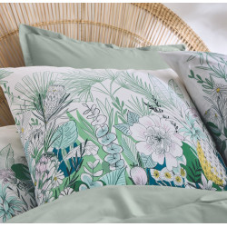 BALI Taie d'oreiller en Percale de coton - Tradilinge - Linge Mat