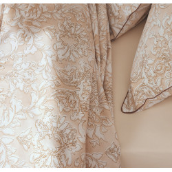 PALAZZO Beige Parure de lit Percale de coton - Tradilinge - Linge Mat