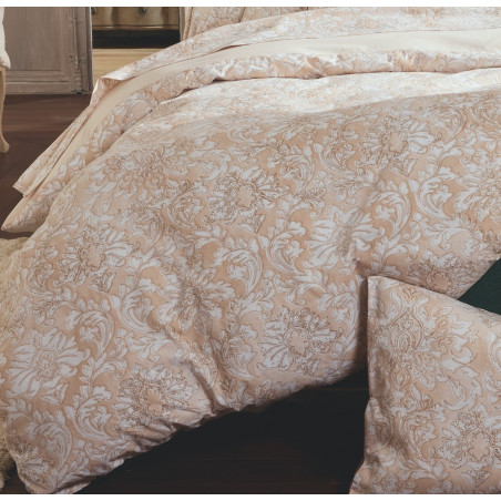 PALAZZO Beige Housse de couette Percale de coton - Tradilinge