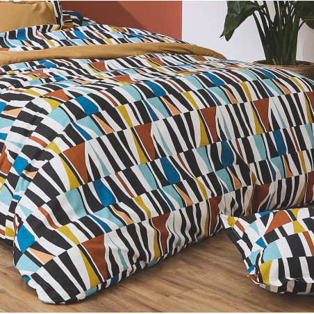 PIETRO Camel Housse de couette  - Tradilinge