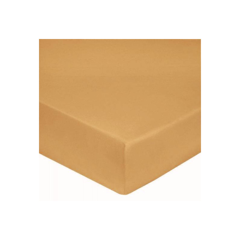 PIETRO Camel Drap housse uni cognac - Tradilinge