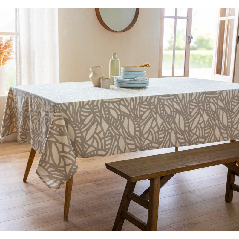 EVA Chanvre Nappe enduite imprimée - Tradilinge