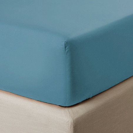 ARTIC Drap housse uni en 100% coton - Linge Mat