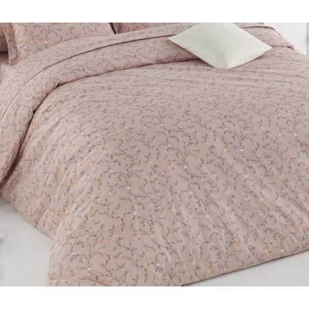 ASHLEY Housse de couette 220x240 - FIL BLANC