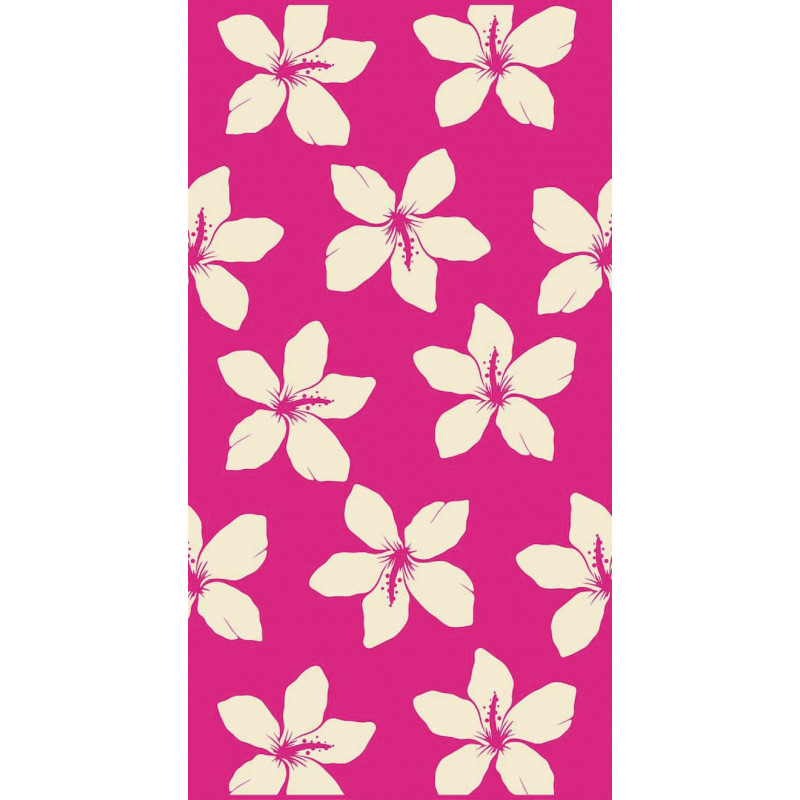 FLORA drap de plage 90x170 cm Jacquard velours de LingeMat