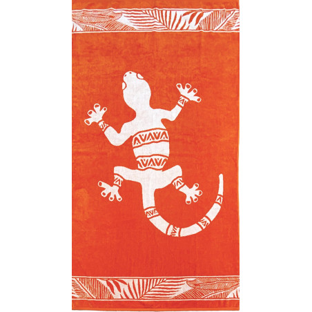 Nossa drap de plage 90x170cm Jacquard velours de  Linge MAT