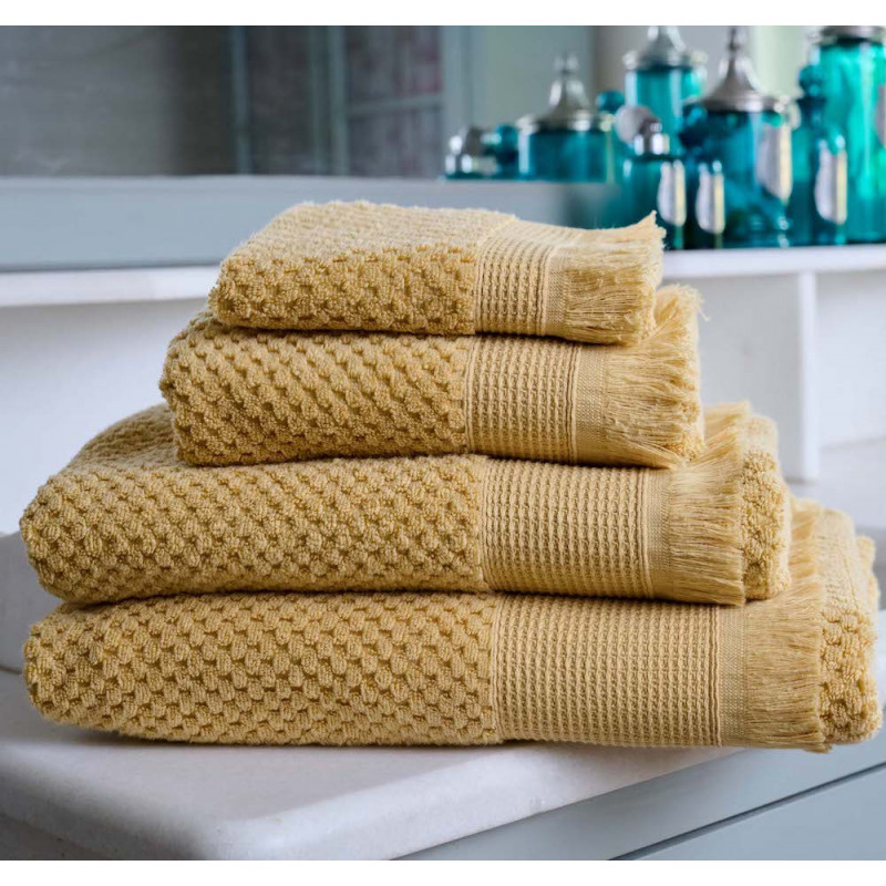 Thétys éponge Jacquard 550 gr/m2 100% coton - Vent du sud