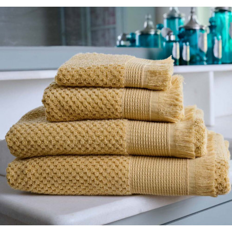 Thétys éponge Jacquard 550 gr/m2 100% coton - Vent du sud