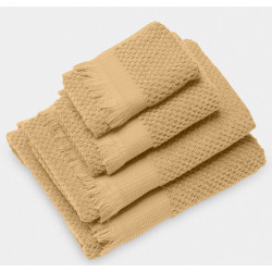 Thétys serviette 50x90 cm Jacquard 550gr/m2 en 100% coton de Vent du sud