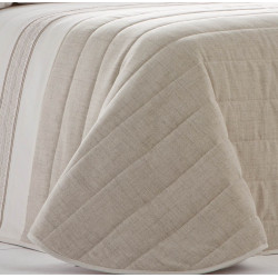 Couvre lit matelassé Alboraia Beige - Antilo