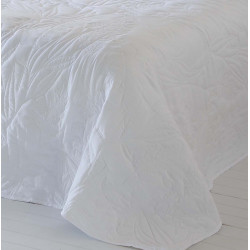 Couvre lit matelassé Mireya Blanc - Antilo