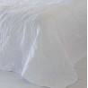 Couvre lit matelassé Mireya Blanc - Antilo