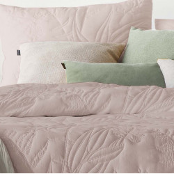 Couvre lit matelassé Mireya Rosé - Antilo