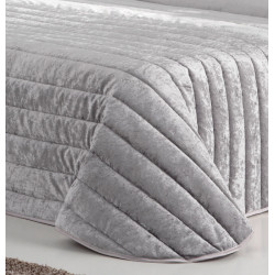Couvre lit matelassé Boston Gris - Antilo