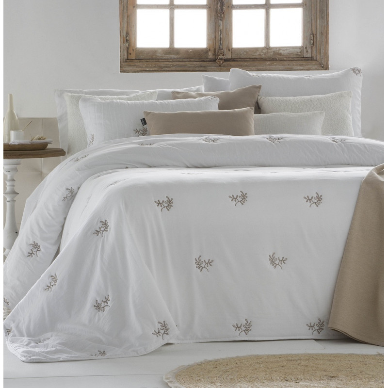 Couvre lit matelassé Amalia Blanc - Antilo