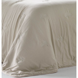 Couvre lit matelassé piquage broderie Amalia Lin - Antilo