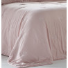 Couvre lit matelassé piquage broderie Amalia Rosé - Antilo