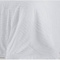 Couvre lit matelassé Charlise Blanc - Antilo