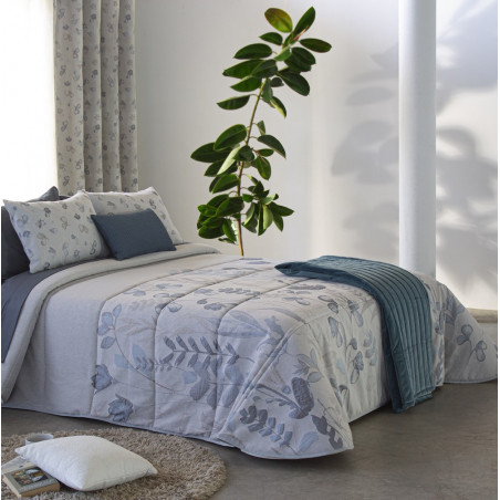 LEVI Bleu B3 C.03 Couvre lit matelassé de Reig Marti - Linge MAT