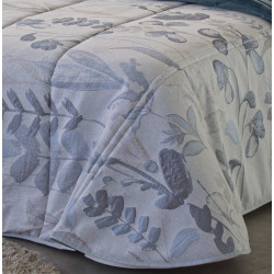 LEVI Bleu B3 C.03 Couvre lit matelassé de Reig Marti - Linge MAT