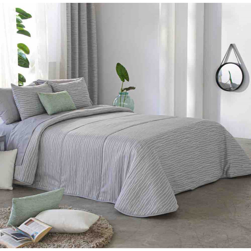 KIRK GRIS B3 C.18 Couvre lit matelassé de Reig Marti