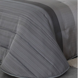 FOX Greige 3B c.08 Couvre lit matelassé de Reig Marti - Linge MAT