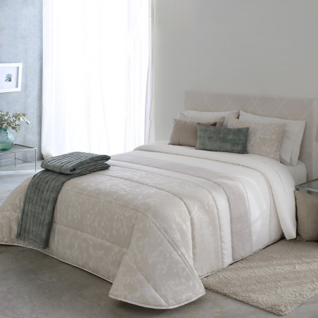PERICH BEIGE B3 C.01 Couvre lit matelassé de Reig Marti