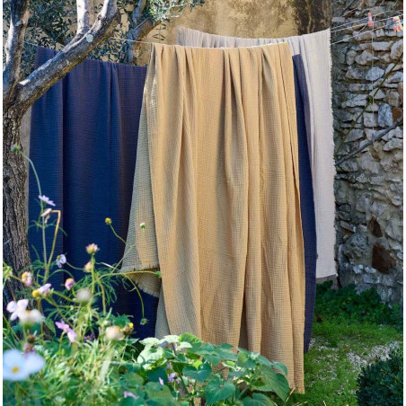 PAROS Couvre-lit et Plaid en gaze de coton - Vent du Sud