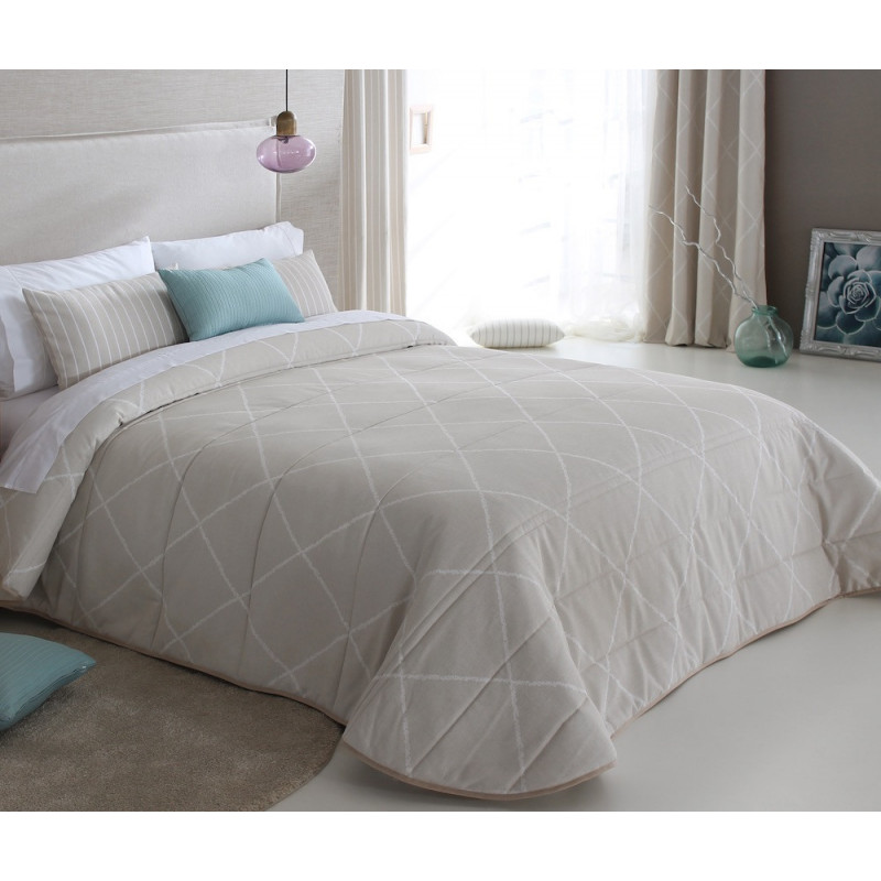 DENIRO Beige B3 C.01 Couvre lit matelassé de Reig Marti